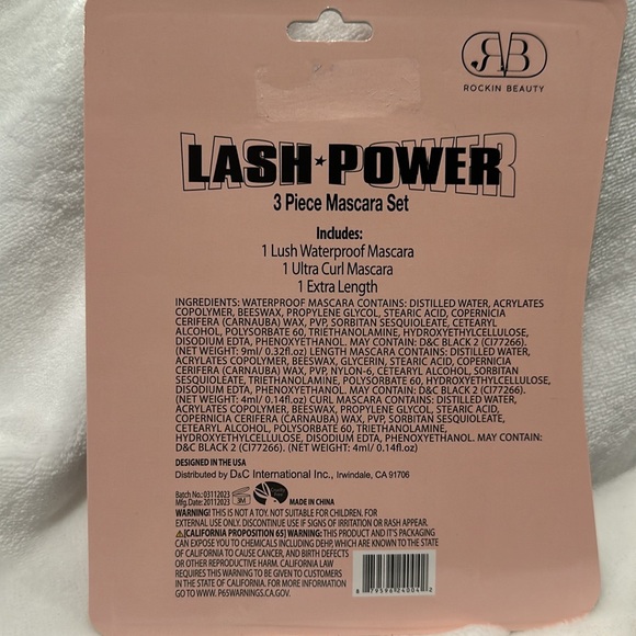New LASH POWER 3 Piece Mascara set. - Picture 5 of 5